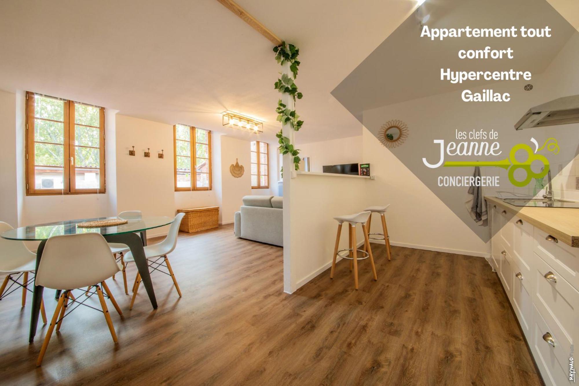 Appartement Tout Confort - Hypercentre - 58M2 - Gaillac Luaran gambar